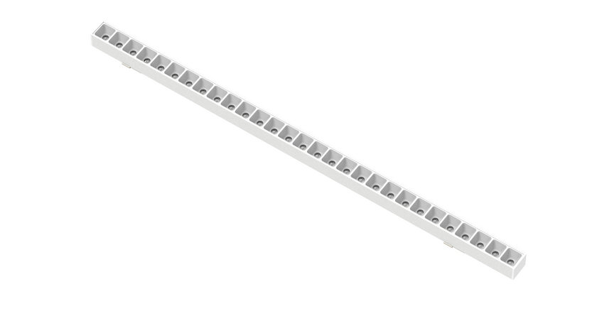 Cyanlite LED T bar light Timo White Reflector WR